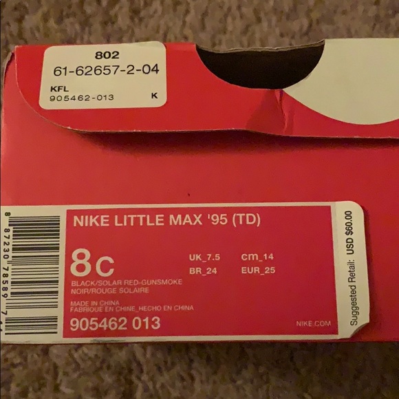 Nike Little Max Toddler 8 - Picture 7 of 7